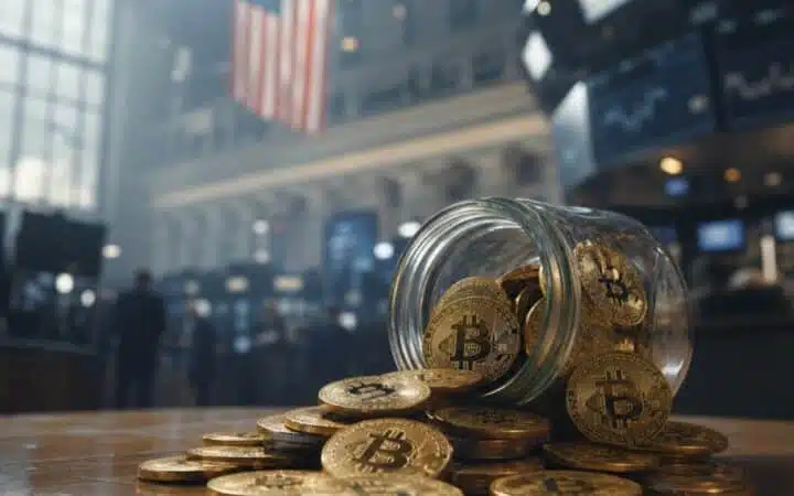 انخفاض بيتكوين إلى ,500، أدنى سعر في شهرين مع اتساع الفجوة بين العملات الرقمية والأسهم