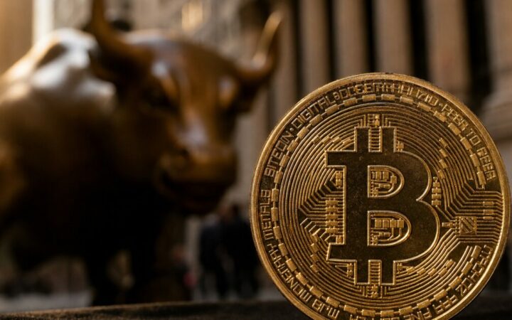 بيتكوين تقترب من 60,000 دولار بينما يترقب المتداولون