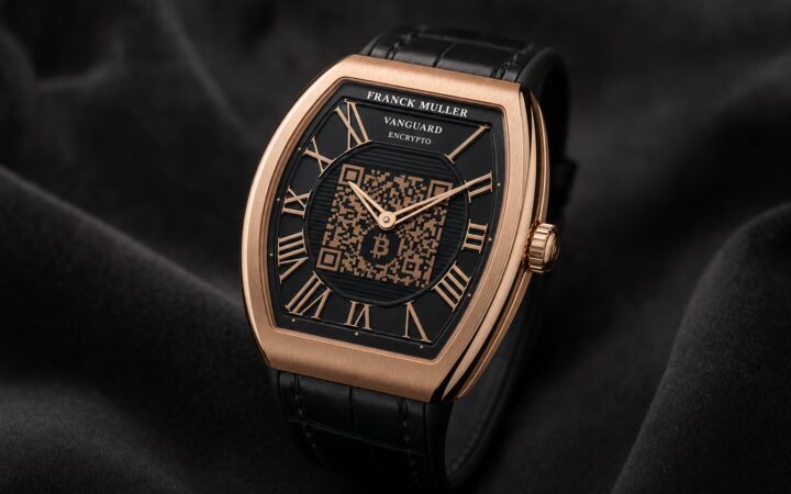 مراجعة Franck Muller Vanguard Encrypto 2026: الساعة الفاخرة الوحيدة بمحفظة Bitcoin باردة مدمجة