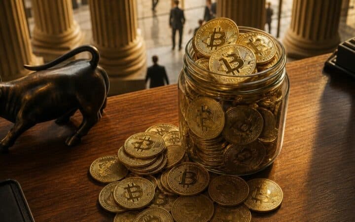 الذهب يتراجع بينما بيتكوين يثير اهتمام المؤسسات بهدوء