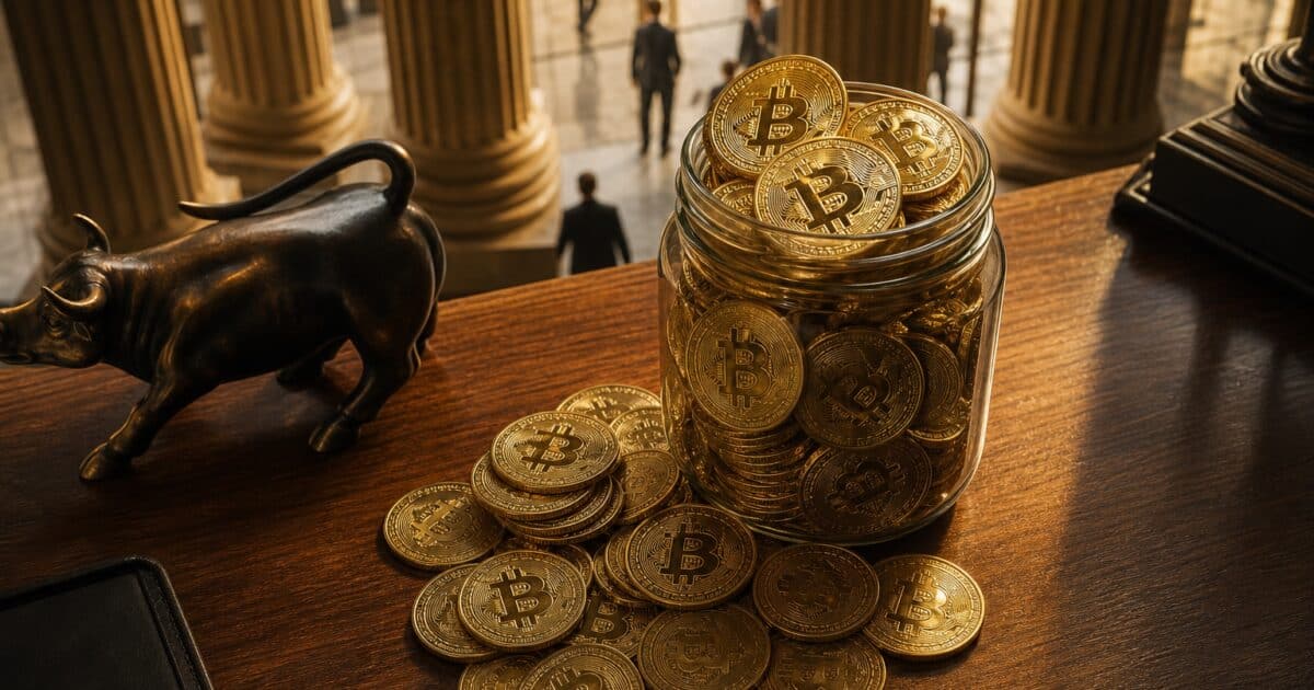 الذهب يتراجع بينما بيتكوين يثير اهتمام المؤسسات بهدوء