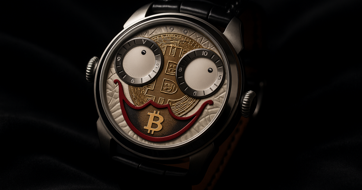 Konstantin Chaykin Bitcoin: داخل قطع الكريبتو الفنية للساعاتي المستقل