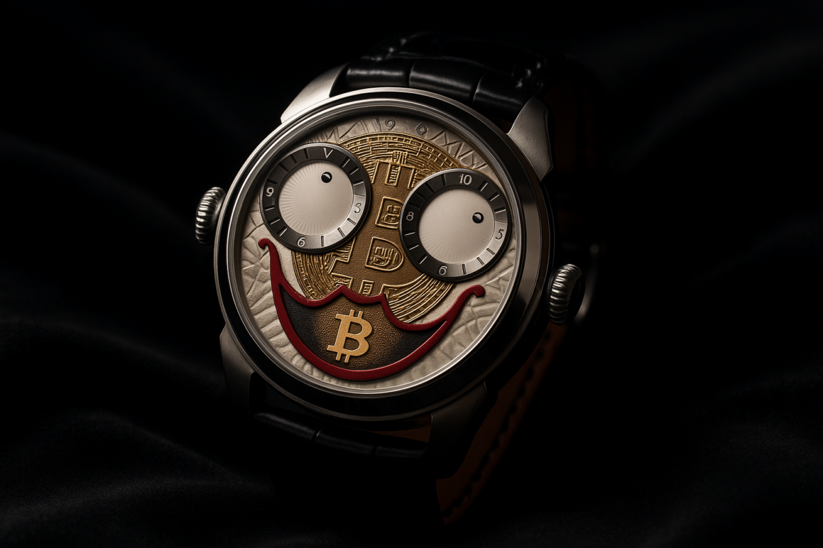 Konstantin Chaykin Bitcoin: داخل قطع الكريبتو الفنية للساعاتي المستقل