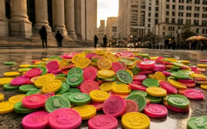 منصة Pump.fun تدفع أموالاً حقيقية مقابل وشوم الميم كوين والقفز بالمظلات وحرق السيارات