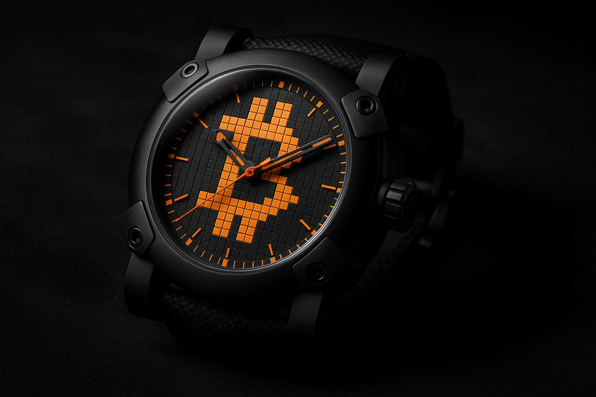 Romain Jerome Moon Invader Bitcoin: أول ساعة Bitcoin سويسرية في التاريخ (2014–2026)