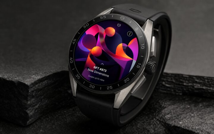 مراجعة TAG Heuer Connected Calibre E4 NFT: ساعة ذكية سويسرية بعرض NFT قابل للتحقق