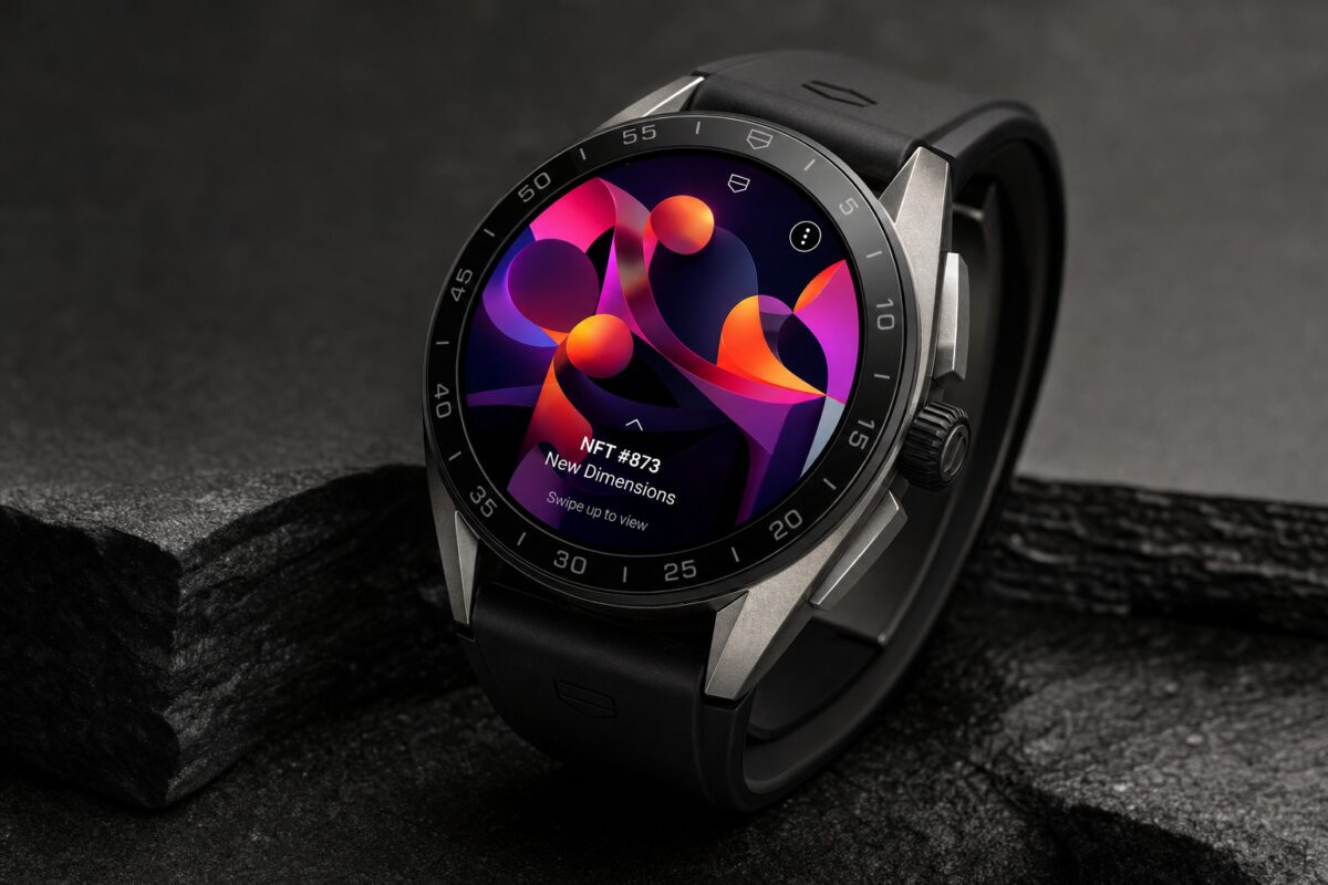 مراجعة TAG Heuer Connected Calibre E4 NFT: ساعة ذكية سويسرية بعرض NFT قابل للتحقق