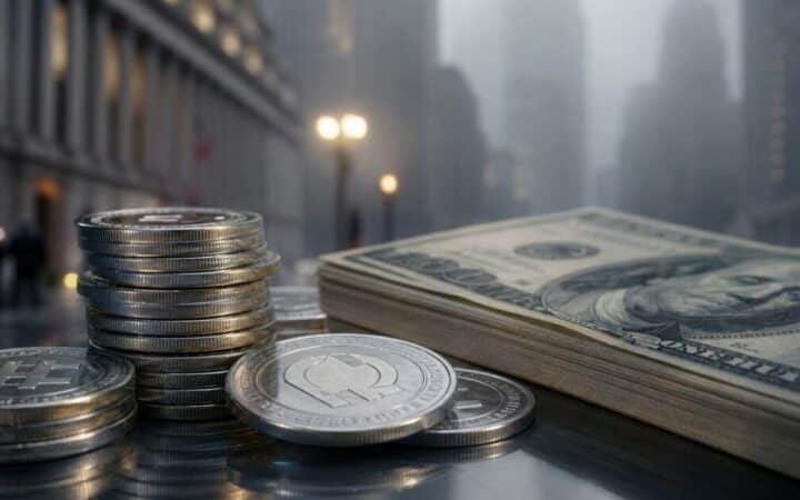 عنوان: غرفة المقاصة تراهن على الودائع المرمزة لمواجهة سوق العملات المستقرة بقيمة 296 مليار دولار