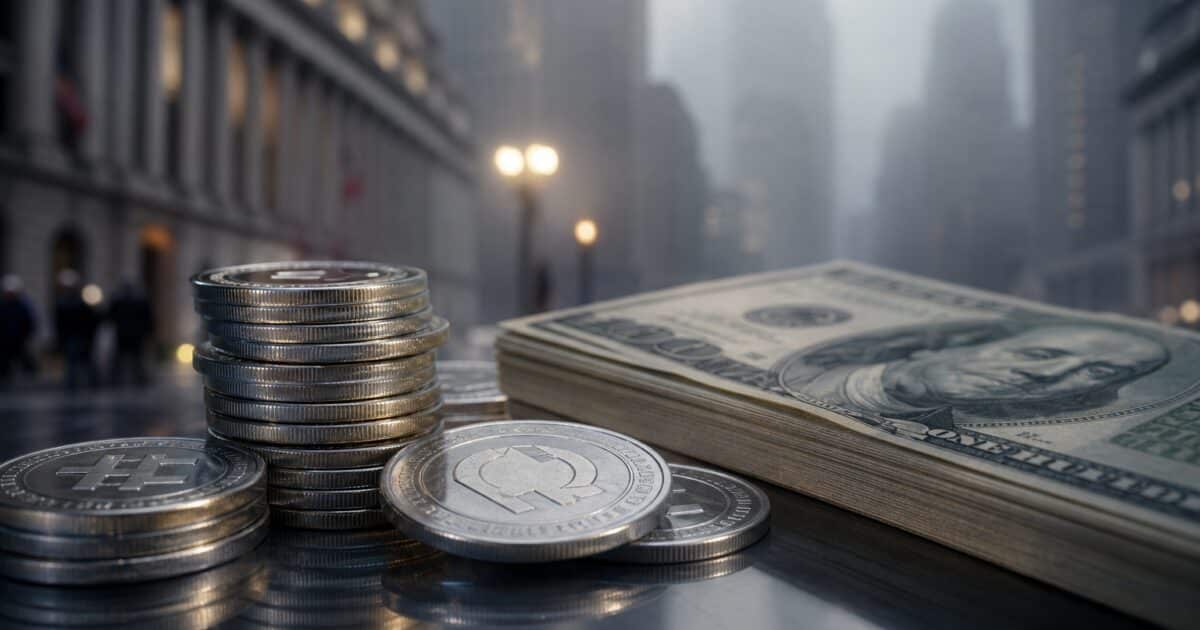 عنوان: غرفة المقاصة تراهن على الودائع المرمزة لمواجهة سوق العملات المستقرة بقيمة 296 مليار دولار