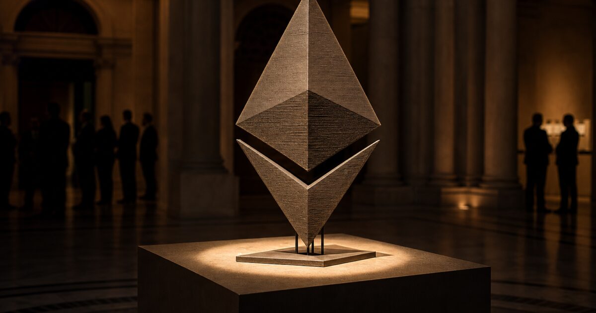 إيثريوم يقترب من حاجز ,000 وسط ضعف الطلب المؤسسي