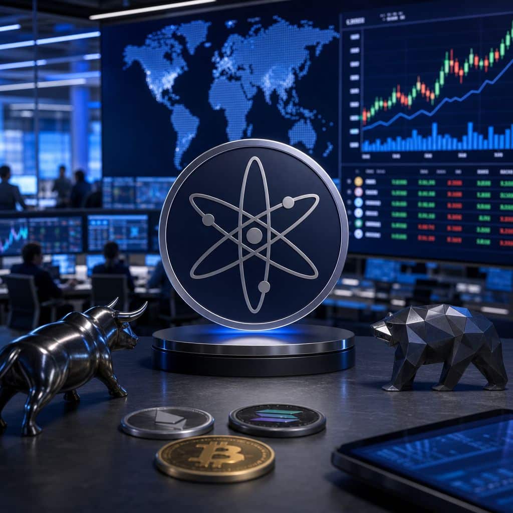 قفزة Cosmos Hub بنسبة 7.80% بينما Stable Coin يتراجع بنسبة 3.60% في سوق متباين