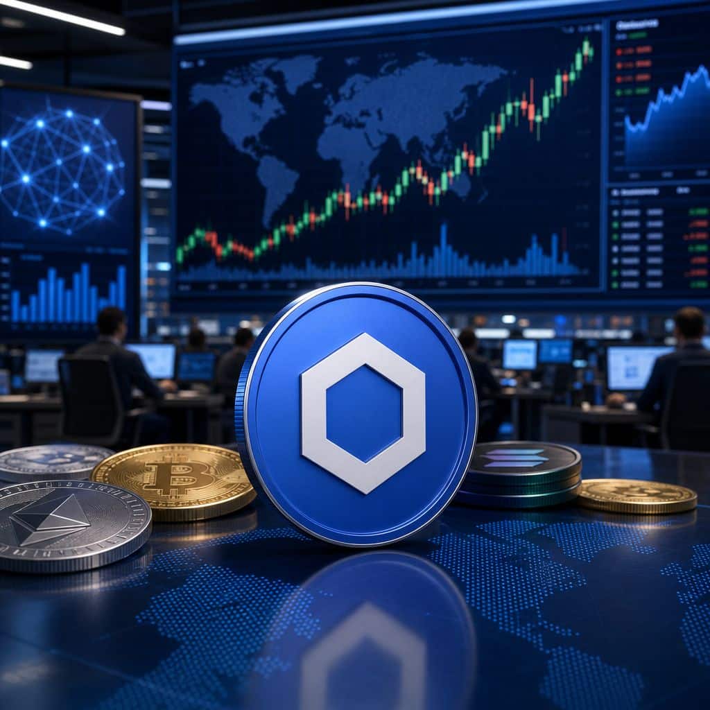 تشين لينك ترتفع بنسبة 5.20% لتتصدر الرابحين بينما تنخفض باي نتورك بنسبة 3.20%