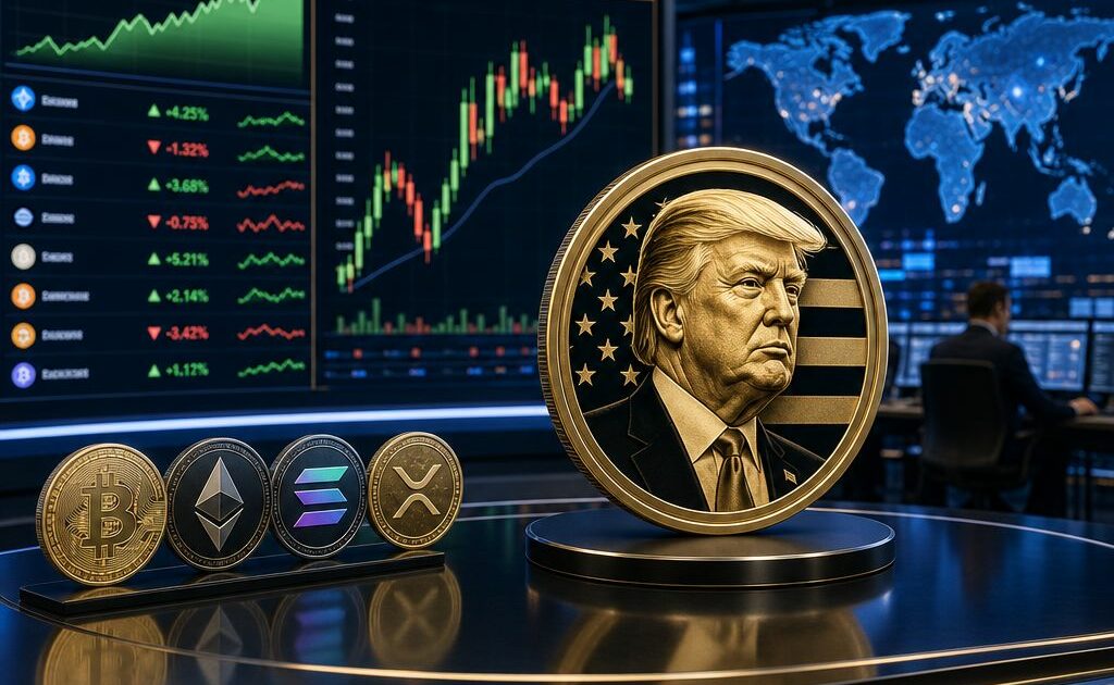 ارتفاع رسمي لترامب بنسبة 28.60% بينما يتراجع بيتواي بنسبة 7.60% في جلسة متقلبة