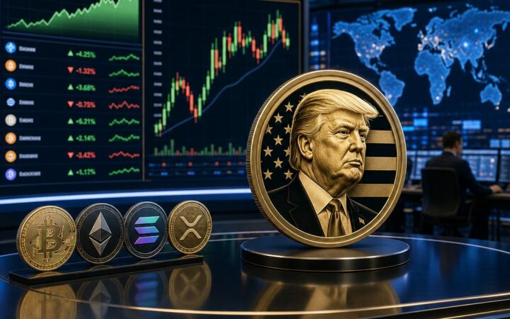 ارتفاع رسمي لترامب بنسبة 28.60% بينما يتراجع بيتواي بنسبة 7.60% في جلسة متقلبة