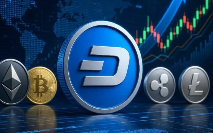 Dash Surges 42.68% While Cardano Drops 5.49% Amid Market Shift