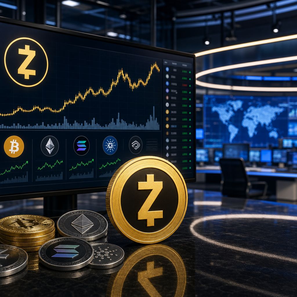 زيكاش ترتفع بنسبة 23.73% لتتصدر المكاسب بينما تتراجع ستايبل بنسبة 9.53%